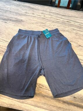 Tommy John Men’s Lounge Shorts Dress Blues Heather Size Medium NWT